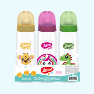 biberones tripack animalitos jaloma baby