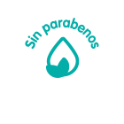 ícono sin parabenos